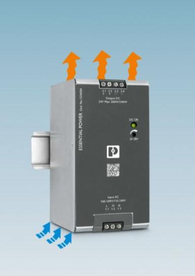 Chart - Phoenix Contact ESSENTIAL Second-Generation Power Supplies