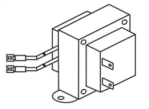 Mechanical Drawing - Signal Transformer / Bel Class 2 Linear Transformers