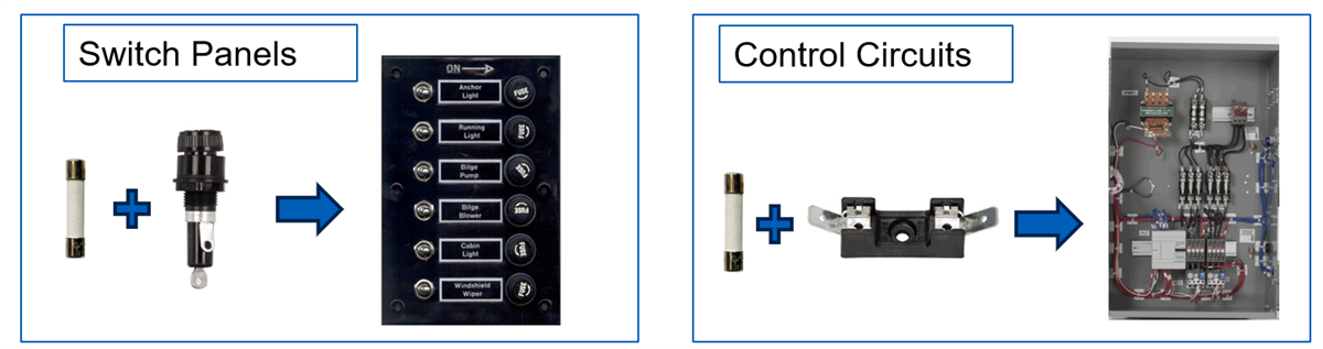 Application Circuit Diagram - Eaton Electronics UL Listed Fuses