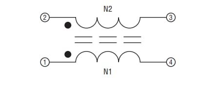Schematic - Bourns SRF9005A AEC-Q200 Automotive-Grade Line Filters
