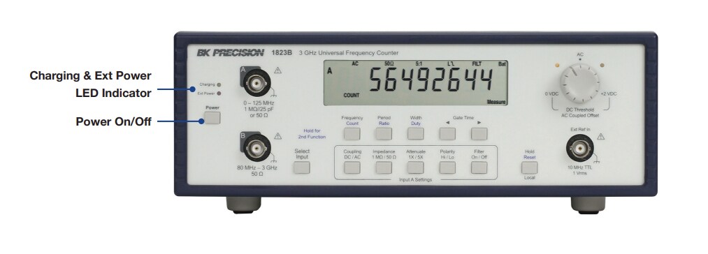 B&K Precision 1820B Portable Bench Universal Frequency Counters