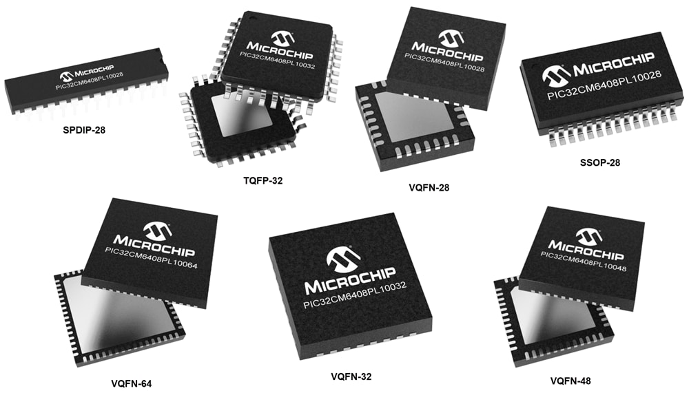 Chart - Microchip Technology PIC32CM PL10 Low-Power Arm® Cortex®-M0+ Based MCUs