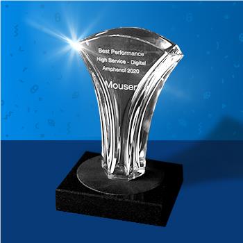 Mouser Electronics Honored with Third Consecutive High Service Digital Performance Award from Amphen