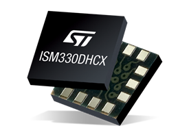 ST's ISM330DHCX iNEMO Inertial Module for Industrial Applications Now Available from Mouser Electronics