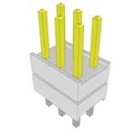 Samtec HW-03-08-S-D-215-110 Enlarged Image